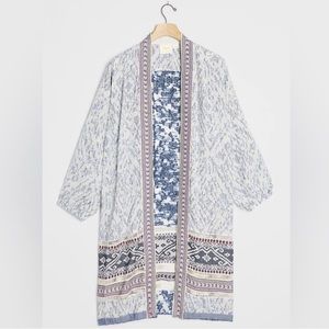 NWT Anthropologie x MAEVE Arwen duster jacket XS/S